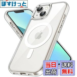 yzJETech iPhone 13 }Olbg P[X(6.1C`p) MagSafe CX[dΉ Ռz op[Jo[ h~ obN (NA)