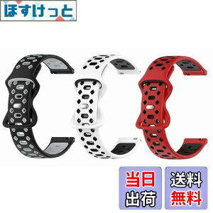 �y���������zSHEAWA for Garmin(�K�[�~��) Vivoactive 6/5/Forerunner 165/Approach S50/S44 �o���h �x���g 3�_�Z�b�g �����o���h �����x���g �V���R�� �݊��i �ʋC���ɗD�� 20mm �A�N�Z�T���[ ForeAthlete 55/Approach S42