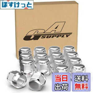 �y���������zGAsupply ���O�i�b�g M12 x P1.5 �z�C�[���i�b�g �e�[�p�[��60° ����24mm 19HEX �}�c�_/�_�C�n�c/�O�H�ɂɑΉ� �X�`�[���� 16�Z�b�g �N����