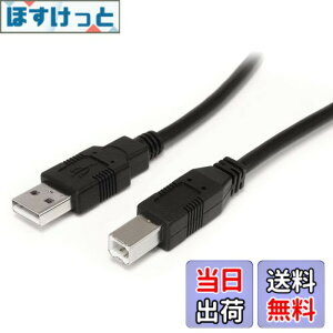 �y���������zStarTech.com USB 2.0 ���s�[�^�[�P�[�u�� 9.1m USB-A(�I�X) - USB-B(�I�X) 480Mbps �u���b�N USB2HAB30AC
