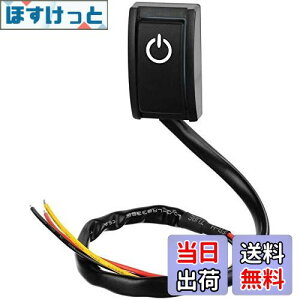 yzKiligen DC 12V 200mA ON/OFF \tvbVXCb`AԂ̃XCb` \t{^XCb`ʐڒܕt ԃy[Xg^CvXCb`