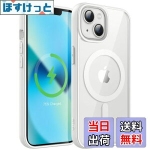yzJETech iPhone 13 6.1C`p }Olbg P[X MagSafeɑΉ Ռz op[Jo[ \bhJ[}bgTPUt[ h~ NAobN (X^[Cg)