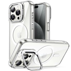 yzJETech iPhone 15 Pro 6.1C` p LbNX^hP[X MagSafeCX[dΉ JOX^h ϏՌX}zop[Jo[ h~ CobN (NA)