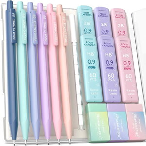 yzFour Candies pXeV[vyV 6{ Zbg 0.9mm HB&2B V[y ₷ w 360{V[c St 킢 Vv ̎q j̎q w [Zbg