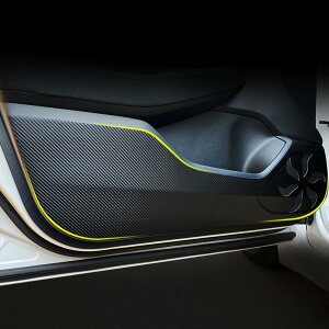 【送料無料】Fucaten 適合 レクサス 新型NX 20系(2021年11月~) NX250 NX350 NX350h NX450h+ TAZA25 AAZA20 AAZA25 AAZH20 AAZH25 AAZH26 専用ドアキックガード ドアキックマット ドアトリムカバー 運転席側 助手席側 後