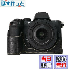 �y���������zVOVMOEYA �ی�J�����P�[�X Nikon Z50 II �~���[���X�J�����p �n�[�t�P�[�X �\�t�g�}�C�N���t�@�C�o�[�C���i�[�t�� Nikon Z50 II�J�����J�o�[�@�\ 1/4�C���`-20�� ���g�� PU, ���g���BBK