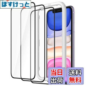 yzJETech iPhone11/iPhoneXR(6.1C`p) Sʕی썕tB KXtB KChgt P[XɊȂ HDNA 3Zbg