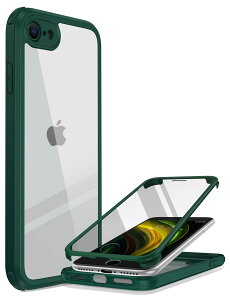 yzMiracase iPhoneSEp P[X 2 iPhoneSE2pP[X 3 SE3 iPhone8pP[X 2020 9HKX 4.7C` tJo[ 360°ی 