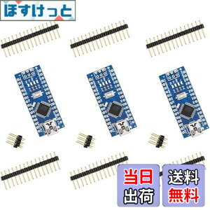 �y���������zELEGOO Arduino�p Nano�{�[�h V3.0 Nano V3.0�݊� 3�Z�b�g