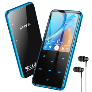 yzMP3v[[ AGPTEK Bluetooth5.3 64GB 2.4"XN[ Xs[J[ HiFi yv[[ 500mAhobe[ TFJ[hΉ 128GB܂Ŋg\ FMWI ^ Line-in@\ RpNg 