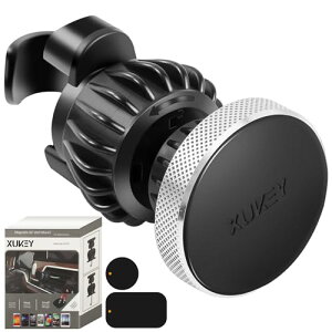 【送料無料】XUKEY 2in1車載ホルダー&フック 後部座席 スマホホルダー 車 マグネット 車 フック 荷物かけ エンタメ&収納 多機能 Magsafe式 後部座席専用設計 車載スマホホルダー ヘッドレスト