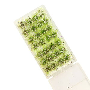 【送料無料】草むら(緑・花つき) ジオラマ用素材 情景コレクション グラス模型 建物モデル 装飾 風景 箱庭 鉄道模型 ジオラマ PJ05JP