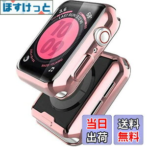 �y���������zSmilelane (2��) �Ή�Apple Watch Series 6 SE/Series 5 / Series 4 44mm �p�P�[�X, TPU �ی�P�[�X�Ή��A�b�v���E�H�b�`�V���[�Y 6/SE/5/4 �p�P�[�X 44mm (1 ���[�Y�s���N + 1 �N���A)