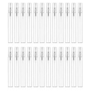 【送料無料】luckinsell スプレー容器 10ml 香水瓶 ガラス製スプレーボトル 携帯用 小分けボトル アルコール 25個セット