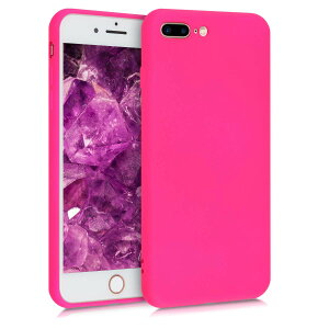 �y���������zkwmobile �X�}�z�P�[�X Apple iPhone 7 Plus/iPhone 8 Plus�Ή� �P�[�X - �ɔ� TPU �V���R�� �}�C�N���t�@�C�o�[ ���s���N�}�b�g