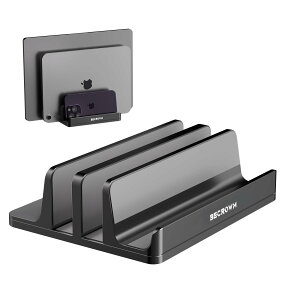 �y���������zBECROWM �A�b�v�O���[�h�� 3in1�m�[�g�p�\�R���X�^���h �c�u�� macbook�p �c�u���X�^���h �A���~�� �N�����V�F���X�^���h 2�䗧�� �m�[�gpc�X�^���h �����߉\ �m�[�g�p�\�R�� �c�u
