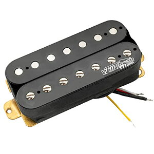 【送料無料】Wilkinson Mシリーズ WHO クラシックオープンスタイル セラミック ハムバッカーピックアップ 7弦エレキギターブリッジ用、ブラック