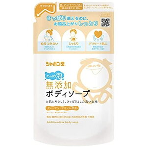 【送料無料】シャボン玉 無添加ボディソープたっぷり泡 色:オレンジ、白、水、サイズ:470ミリリットル (x 1)