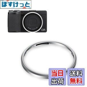 �y���������zJJC Ricoh GR IIIx �p �����O�L���b�v �F�F�V���o�[