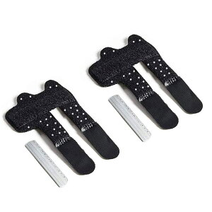 【送料無料】指サポーター Hantox ばね指 腱鞘炎 突き指 指保護 固定用金属プレート 換気孔付 調節可能 通気性 柔軟快適 フリーサイズ 左右兼用 2枚入り