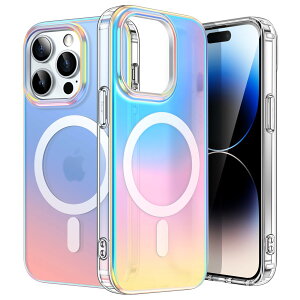 yzJETech iPhone 14 Pro 6.1C`p FP[X MagSafeΉ 킢 j[N fUC JtȌu obN ϏՌX}zJo[ (F)
