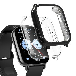 yzHianjoo 2 Xiaomi Redmi Watch 5 Lite Ή P[X tB [یJo[ + tB ̌^] Xiaomi Redmi Watch 5 Lite Ή Jo[ TPUf \tgP[X Sʕی یtB Ռz 