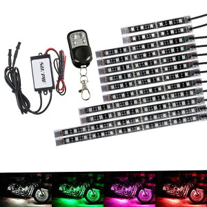 yzoCNėp RGB LEDe[vCg MOTOSTAR o[WAbv LEDe[v 12{Zbg 15Fp^[ h 5050SMD Rt {}jAt