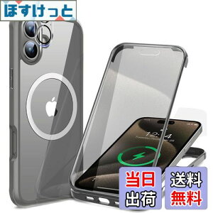 yzyʋKXEٓIȑϏՌzHAUTRKBG iPhone 16 p P[X NA Sʕی [MagSafeΉ] [JtC] ^b`plx }OZ[t CX[dΉ ČRMIL