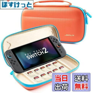 yzJSAUX XLOP[X Nintendo Switch 2 (2025) ΉA10̃Q[J[h[Xbgt |[^uXCb`2P[XAsE[p̕یn[hVF BG0119 (IW)