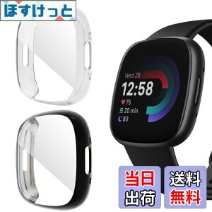 yzHeeNia y2zFitbit Versa 4/Fitbit Sense 2 Ή Jo[ TPUSʕیP[X ߗ Ռz wh~ y C菝h~ Fitbit Versa 4/Fitbit Sense 2 p (+NA)