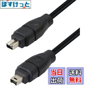 �y���������zSinLoon firewire400 �P�[�u�� i.link �P�[�u�� dv�P�[�u��IEEE1394�[�q 4�s����4�s�� �p�\�R���A���Ӌ@��A�f�W�^���r�f�I�J���� �p ����1.8m