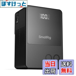 �y���������zSmallRig VB99 �~�j V �}�E���g �o�b�e���[ 6700mAh(99Wh/14.8V) 100W PD USB-C�}���[�d OLED �X�N���[�� DC�|�[�g��� D-TAP USB-A BP�C���^�[�t�F�[�X �J�����Ή� �r�f�I�J�����Ή� ���j�^�[�p �X