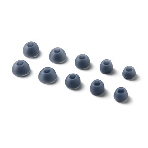 【送料無料】Anker Soundcore P40i専用イヤーピース【完全ワイヤレスイヤホン向けイヤーチップ/シリコン / 5サイズ 各1ペア / 10個入り / XS/S/M/L/XL 】(Soundcore P40i ネイビー対応)