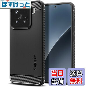 �y���������zSpigen Xiaomi 15 �P�[�X �ϏՌ� �w��h�~ �X�g���b�v�z�[�� TPU �ČRMIL�K�i�擾 ���C�����X�[�d �V���I�~�[ ���M�b�h�E�A�[�}�[ ACS08859 (�}�b�g�E�u���b�N)