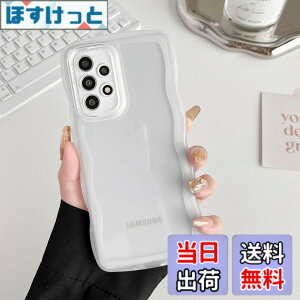 �y���������zZTOFERA Samsung Galaxy A53 5G �P�[�X�p�A�N���A�����������˂��˔g��t���[���������f�U�C���A�\�t�gTPU����~�ߏ��h�~�ϏՌ����̓d�b�J�o�[Samsung A53 �P�[�X�p�A����