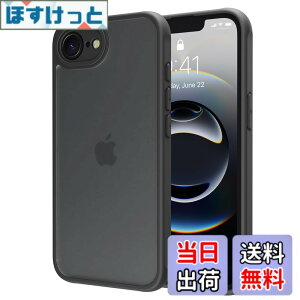 �y���������ziPhone 16E 2025/17e 2026 �P�[�X�X�}�z�J�o�[ �ϏՌ� �w��h�~ ����~�� �}�b�g������ ���΂݂Ȃ� �����Y�ی� �ČRMIL�K�i�A�C�t�H��16e/17e �p�J�o�[ �C���` PinLiSheng (�u���b�N, iPhone 16e/