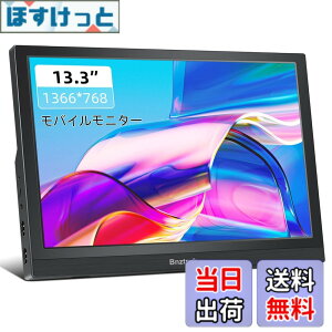 �y���������z13.3 �C���` ���o�C�����j�^�[ Bnztruk ���^ �y�� HD 1366x768 PC 16:9���j�^�[ HDMI�|�[�g�����݊��� �m�[�g�p�\�R�� Laptop Raspberry Pi 4B/3B+/3B PC Computer PS4 PS5