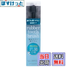 【送料無料】ラバーハブラシ 色：ブラック、サイズ：ノーマル