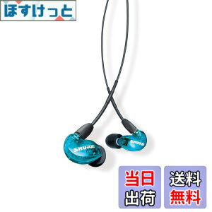 �y���������zSHURE �C���z�� �L�� SE215 SPE-A �u���[ ���Չ��� �F�F�u���[�A�T�C�Y�F��