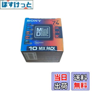 �y���������zSONY MD 74�� 10���p�b�N �J���[�~�b�N�X