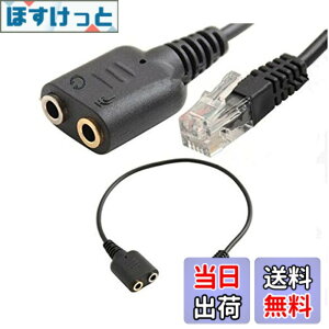 �y���������z�y�֗��ȕϊ��P�[�u����40 by WYVERN AUDIO �z RJ9 4P4C �d�b���v���O ���w�b�h�z�����}�C�N���z�P�[�u��/�A�_�v�^�[ �w�b�h�Z�b�g�iAvaya 1600 9600 SNOM Yealink Phones�j���� ��25cm �T�C�Y�F��