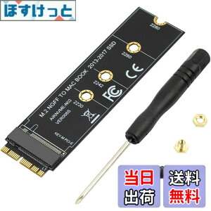 �y���������zolivins Macbook Air (2013-2017)�p M.2 NVMe SSD�ϊ��A�_�v�^�J�[�h SSD�A�b�v�O���[�h�L�b�g �F�F�u���b�N