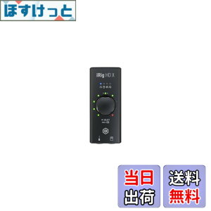 �y���������zIK Multimedia(�A�C�P�[�}���`���f�B�A) iRig HD X iRig�V���[�Y 9.9*4.2*2.5cm �������K�i