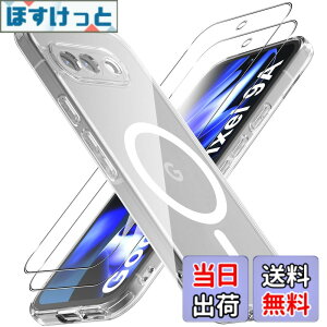 �y���������zGreerass Phone �P�[�X MagSafe �Ή� �F�F�N���A�A�T�C�Y�FGoogle Pixel 9a �Ή� �ی�P�[�X