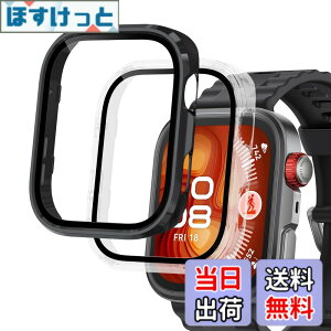�y���������zGreerass �P�[�X �K���X�t�B����+PC�t���[�� �F�F�u���b�N+�N���A�A�T�C�Y�FHUAWEI WATCH FIT 4 Pro �Ή� �K���X�t�B����+PC�t���[��