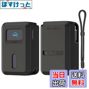 �y���������zAnker Power Bank �ی� �J�o�[ �F�F(10000mAh)�u���b�N�A�T�C�Y�FAnker Nano Power Bank 10000mAh �ی� �P�[�X