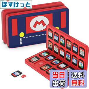 �y���������zGeeRic 24�� �Q�[���J�[�h ���[�{�b�N�X �X�C�b�` �Ή� �\�t�g�P�[�X 24��Micro SD �������[�J�[�h ���[�� Switch/Switch Lite/Switch OLED ���f���Ή� �R���p�N�g ���^ �y�� �h�o �����^ ����