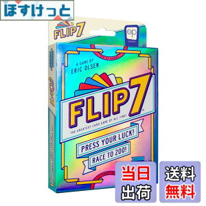 �y���������zFlip 7�A���Ȃ��̉^�Ɛ헪�������ċ��ɂ̃u�����h�A�y�[�X�̑������Ő��̂���J�[�h�Q�[���A�����Ɋw�ׁA�ȒP�ɋ����邱�Ƃ��ł��܂��B�Q�[���i�C�g�A3�l�ȏ�̃v���C���[�A