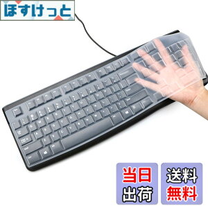 �y���������zMasiBloom �V���R���L�[�{�[�h�J�o�[ Logitech K120 & MK120 �G���S�m�~�b�N�f�X�N�g�b�vUSB�L���L�[�{�[�h�����^�ی�X�L�� �F�F�N���A�A�T�C�Y�F11.2 x 5.1 inches