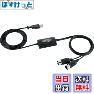 �y���������zRoland ���[�����h MIDI�C���^�[�t�F�C�X UM-ONE mk2 USB�ڑ� Windows�EMac�EiPad�ɑΉ� �V���v���ڑ� ���o�C�����ł����� �F�F�u���b�N